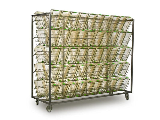 High Density Wash Rack for 120 Mice Cages