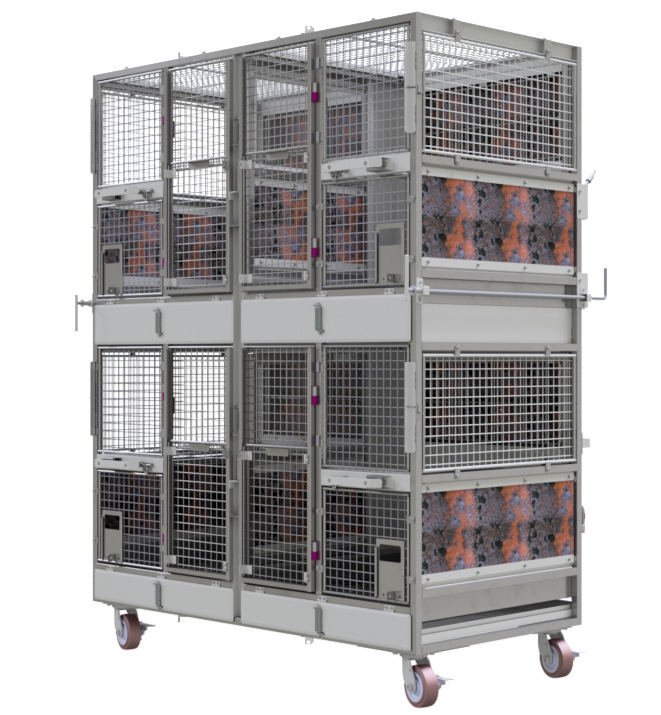 Groups 3-4 NHP (Non-Human Primate) Housing