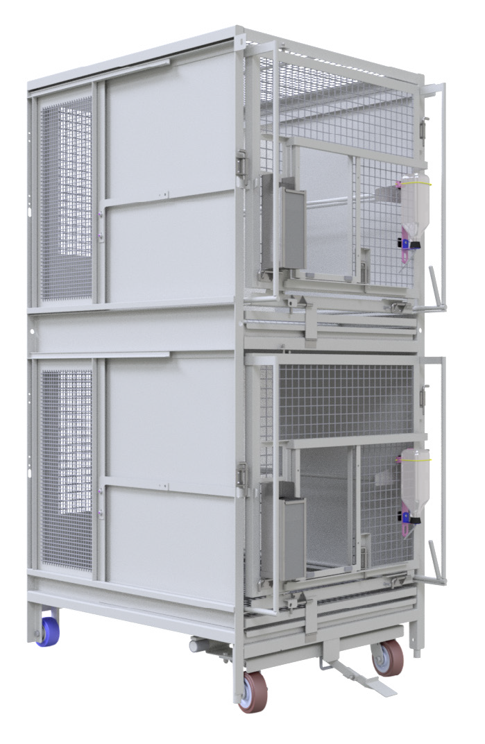 Groups 3-4 NHP (Non-Human Primate) Housing
