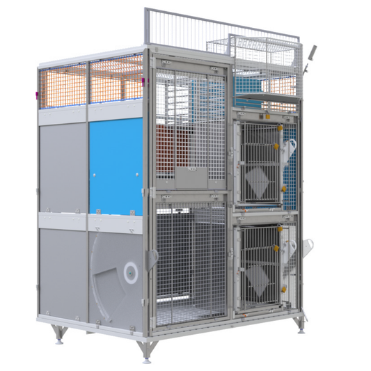 Refurbished Britz Flex-A-Gon Group Housing System