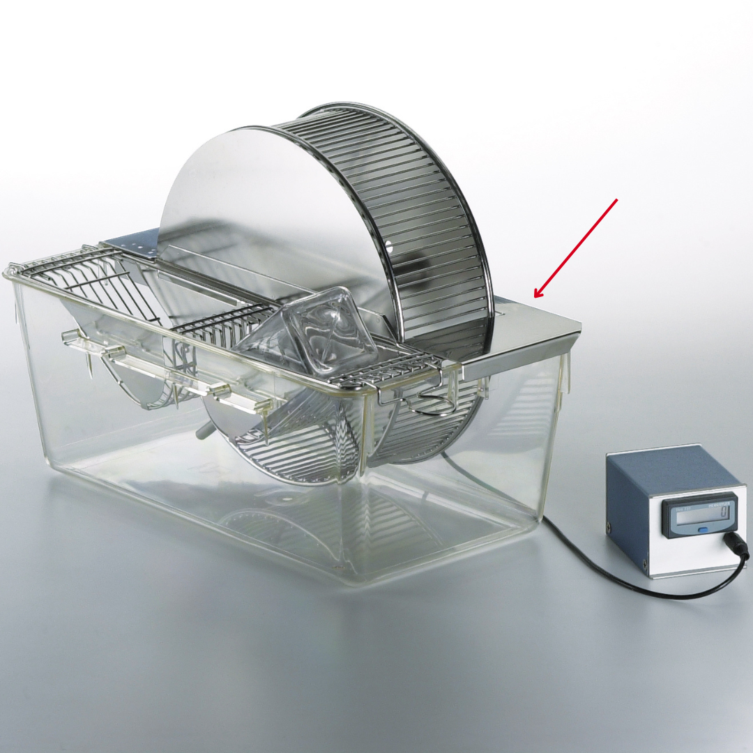 Running Wheel with Activity Tracking for Mice