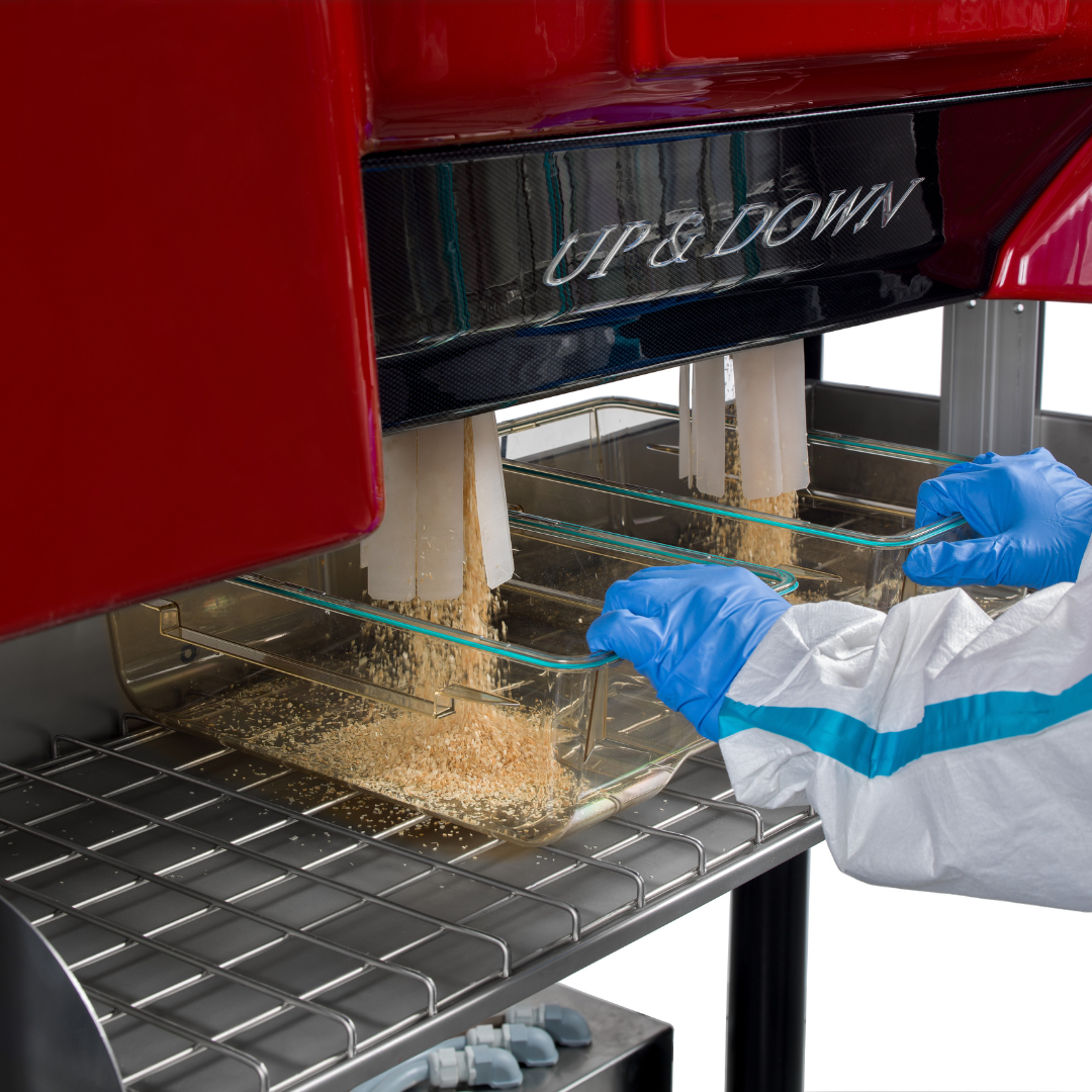 Up & Down Bedding Dispenser