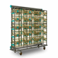 Single Sided Emerald Line ER1800 Rat Cage Rack with 15 Cage Places