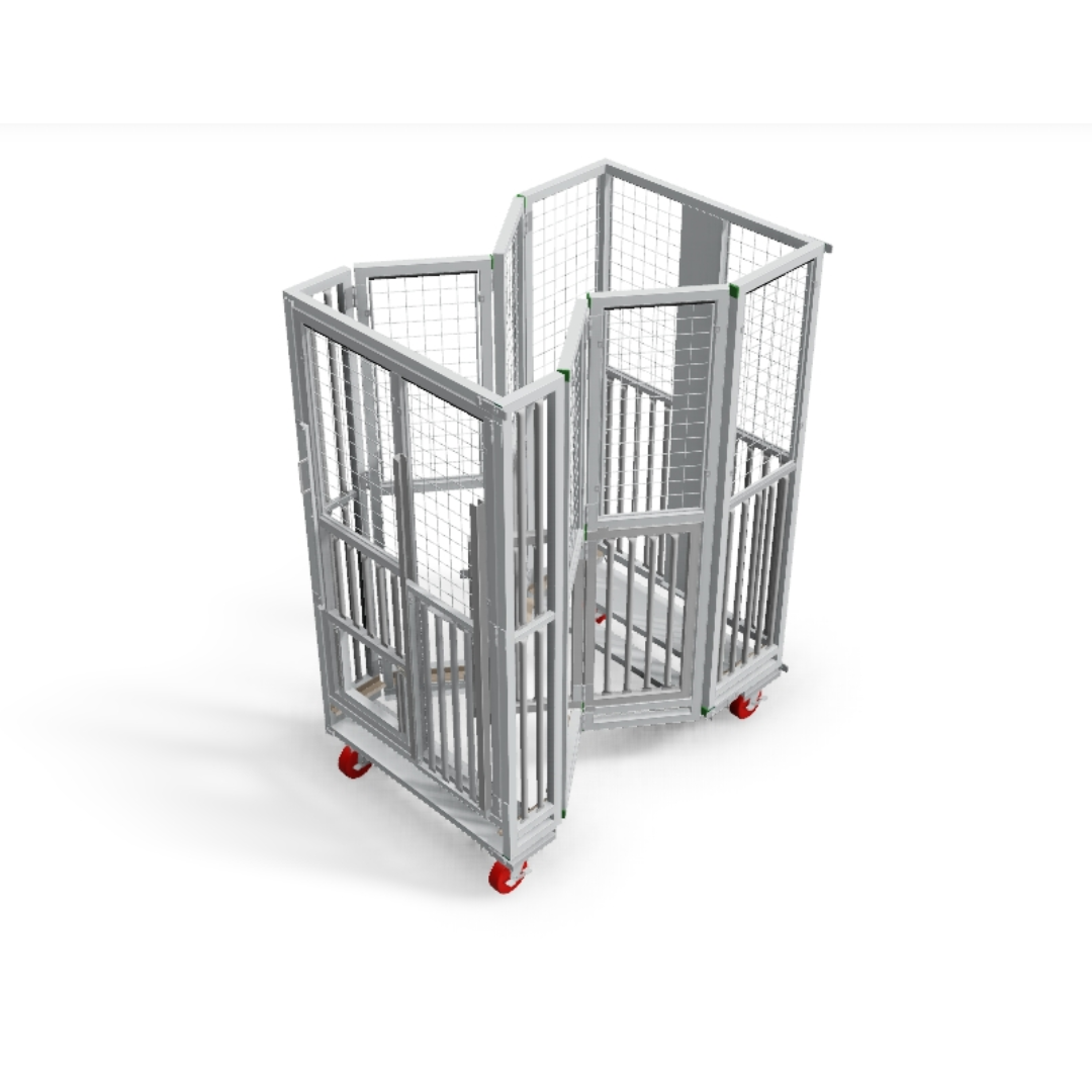 Folding Mobile Kennel