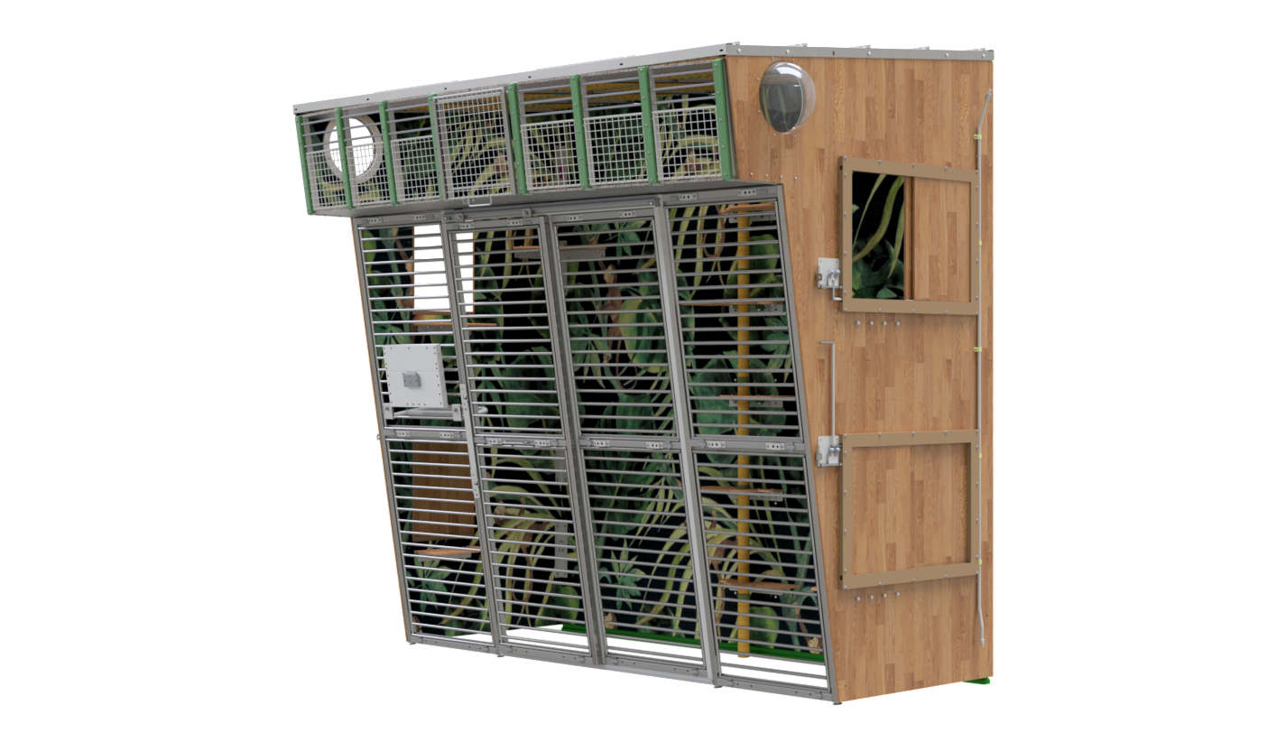 Groups 3-4 NHP (Non-Human Primate) Housing